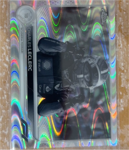 2022 Topps Chrome Formula 1 #18 Charles Leclerc — front