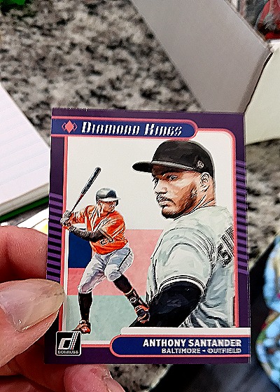 2021 Donruss #4 Anthony Santander Diamond Kings — front