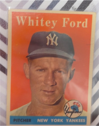 1958 Topps #320 Whitey Ford — front