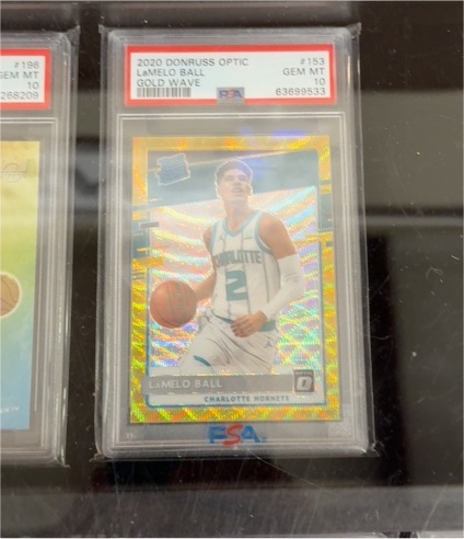 2020 Donruss Optic #153 LaMelo Ball — front