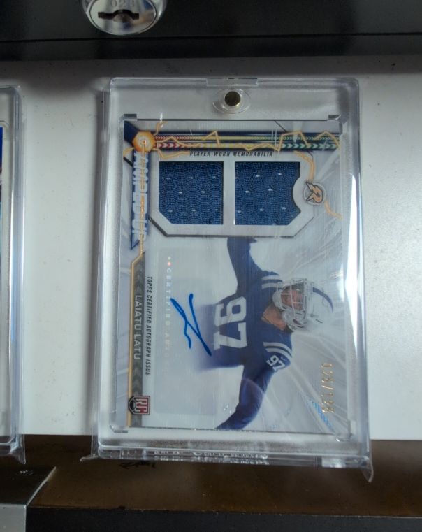 2023 Topps Rookie Premiere Materials #RPM-KP Kwity Paye — front