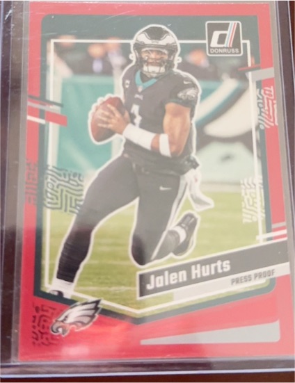 2023 Donruss #244 Jalen Hurts — front