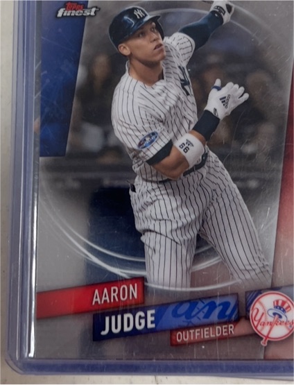 2019 Topps Finest #51 Aaron Judge — front