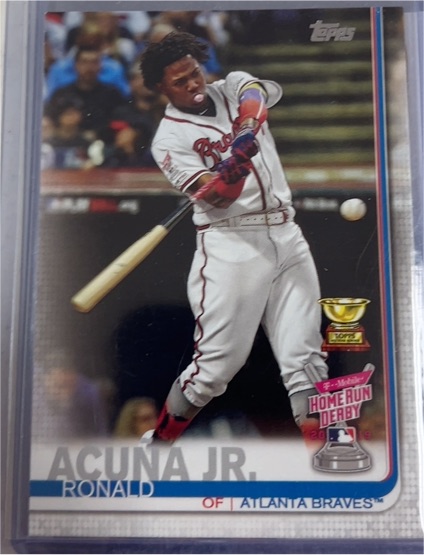 2019 Topps Update #US271 Ronald Acuna Jr. — front