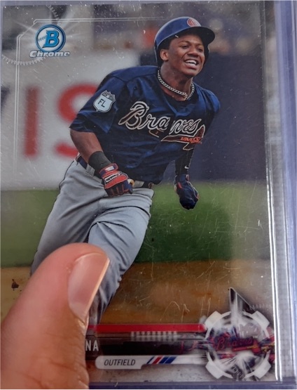 2017 Bowman Draft #BD-39 Ronald Acuna Jr — front