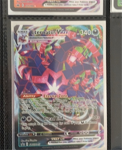 2020 Pokémon SWSH045 Eternatus VMAX — front