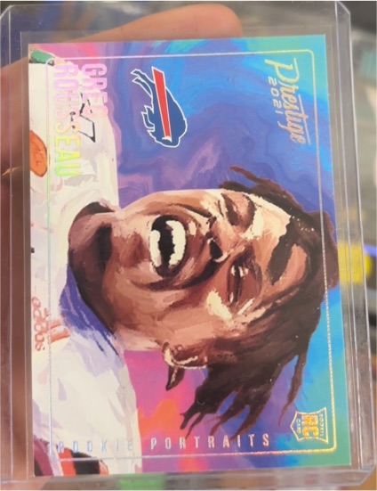 2021 Panini Prestige #RP-29 Greg Rousseau Rookie Portraits — front