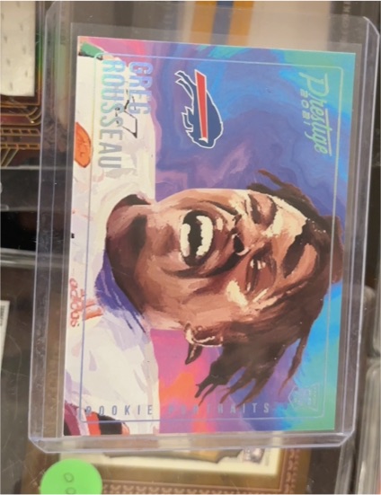 2021 Panini Prestige Rookie Portraits #RP-29 Greg Rousseau — front