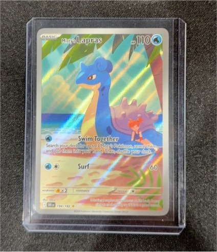 2025 Pokémon TCG #194 Misty's Lapras — front