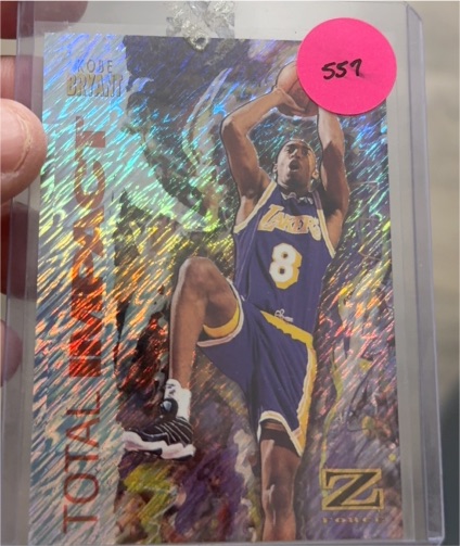 1996 Z-Force Total Impact Kobe Bryant #8 — front