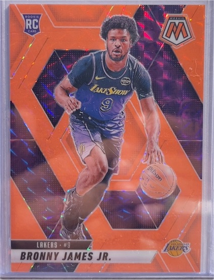 2024-25 Panini Mosaic #214 Bronny James Jr. — front