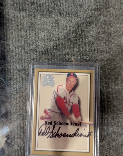 2000 Fleer Greats of the Game #54 Red Schoendienst — front