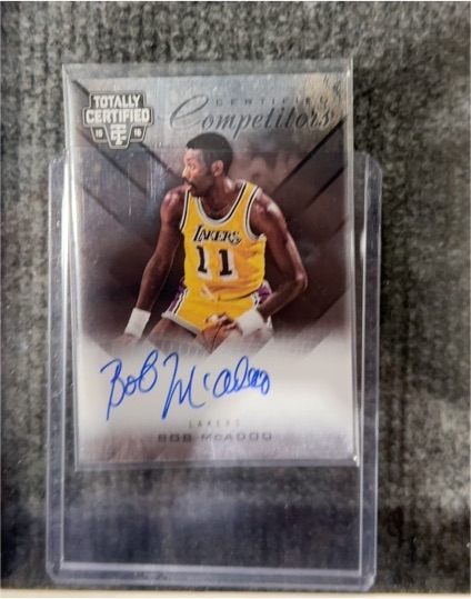 2015-16 Panini Totally Certified Competitors #Competitors Bob McAdoo — front