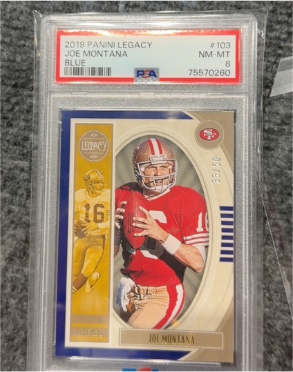 2019 Panini Legacy #103 Joe Montana — front