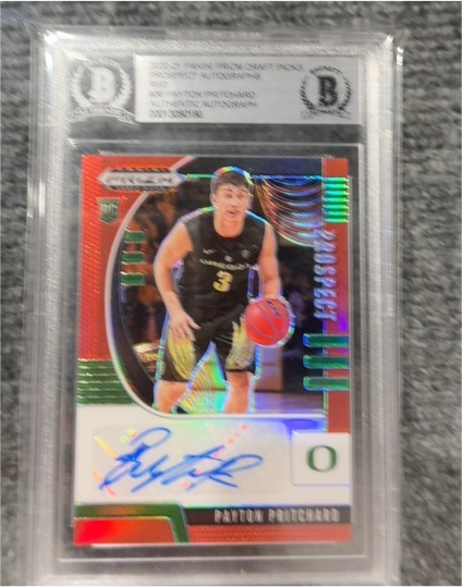 2020 Panini Prizm Draft Picks #0 Payton Pritchard — front