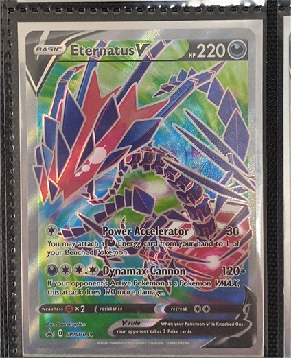 2020 Pokémon SWSH044 Eternatus V — front