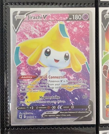 2022 Pokémon S10d Time Gazer #071 Jirachi V — front