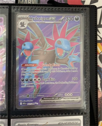 2025 Pokémon TCG SV White Flare #161 Hydreigon ex — front