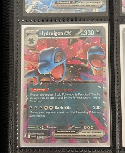 2025 Pokemon Scarlet & Violet #067 Hydreigon EX — front