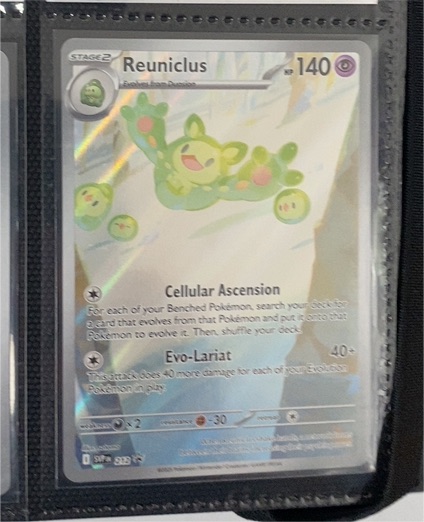2025 Pokémon TCG Scarlet & Violet #212 Reuniclus — front