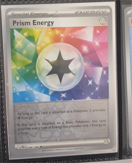 2025 Pokémon TCG SV: Black Bolt #086 Prism Energy — front