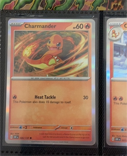 2023 Pokemon Obsidian Flames #026 Charmander — front