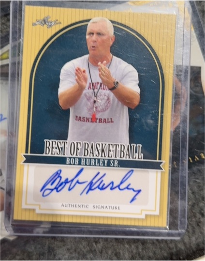 2012 Leaf Best of Basketball Bob Hurley Sr. — front