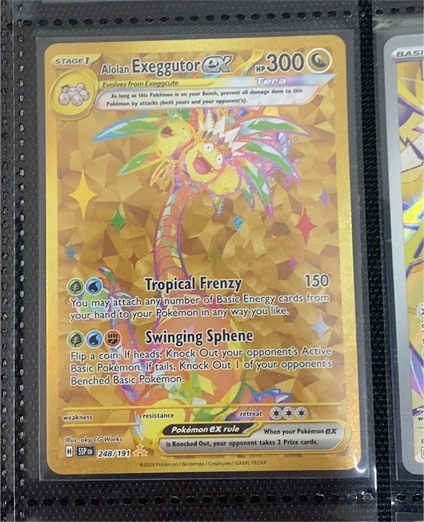 2024 Pokémon SV08: Surging Sparks #248 Alolan Exeggutor EX — front