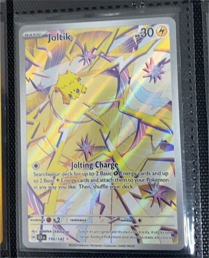 2024 Pokémon TCG #150 Joltik Illustration Rare Stellar Crown — front