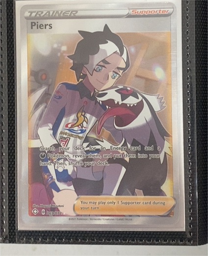 2021 Pokémon Shining Fates #069 Piers — front