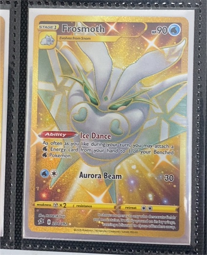2020 Pokémon TCG Rebel Clash #204 Frosmoth — front