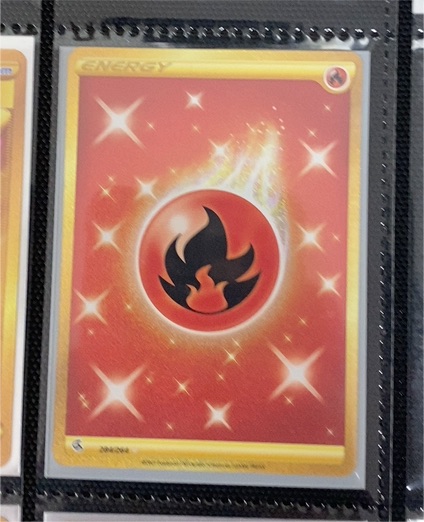 2021 Pokémon #284 Fire Energy — front
