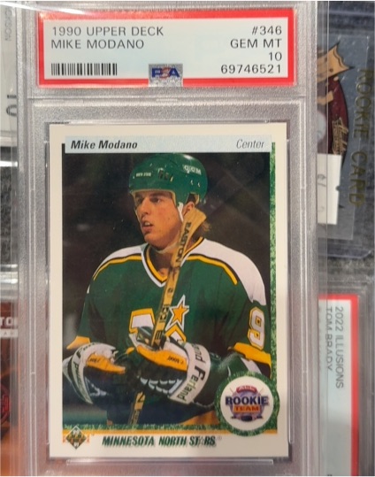 1990 Upper Deck #346 Mike Modano — front