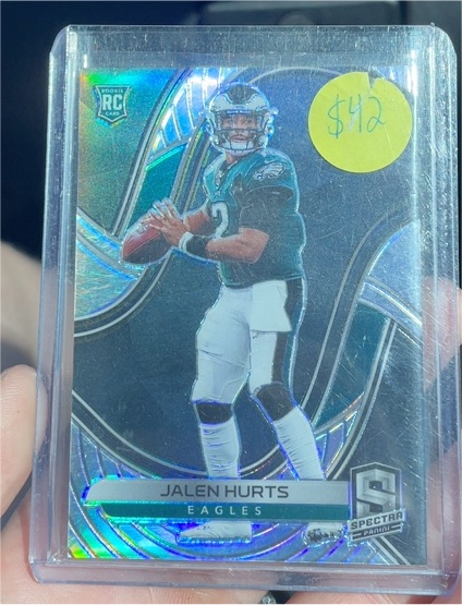 2020 Panini Spectra #343 Jalen Hurts — front