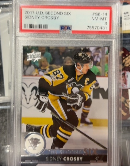 2017 Upper Deck Second Six #S6-14 Sidney Crosby — front