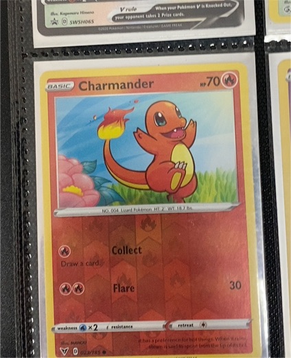 2020 Pokémon Sword & Shield Vivid Voltage #23 Charmander — front