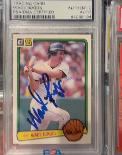 1983 Donruss #586 Wade Boggs — front