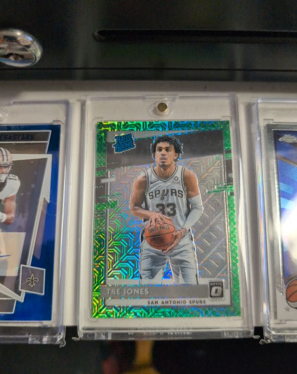 2020-21 Panini Donruss Optic #33 Tre Jones — front