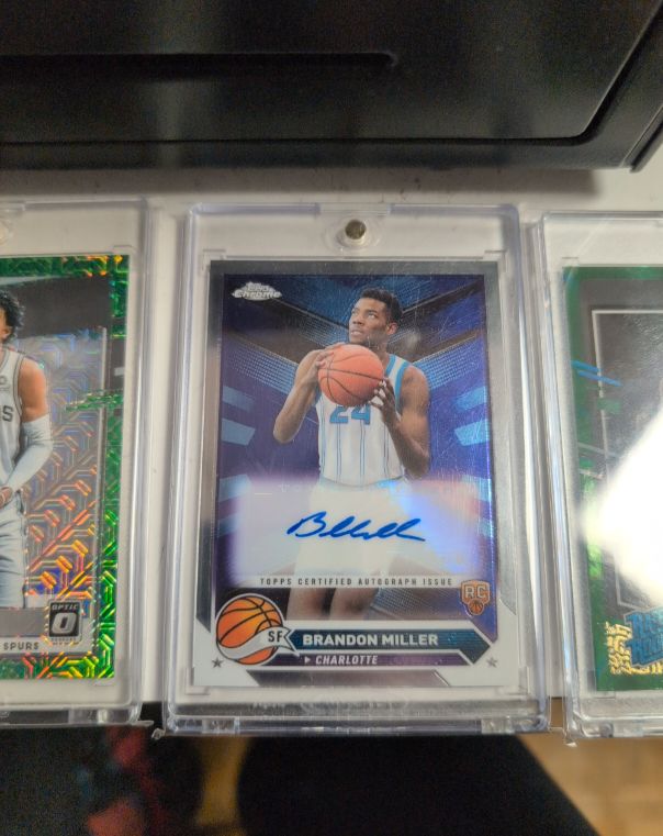 2023-24 Topps Chrome #RC Brandon Miller — front