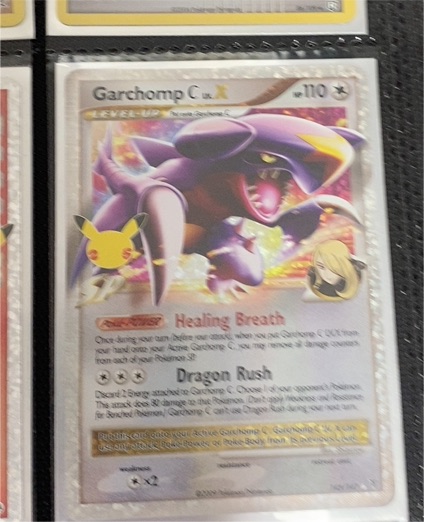 2021 Pokemon Celebrations Classic Collection #145 Garchomp C LV.X — front