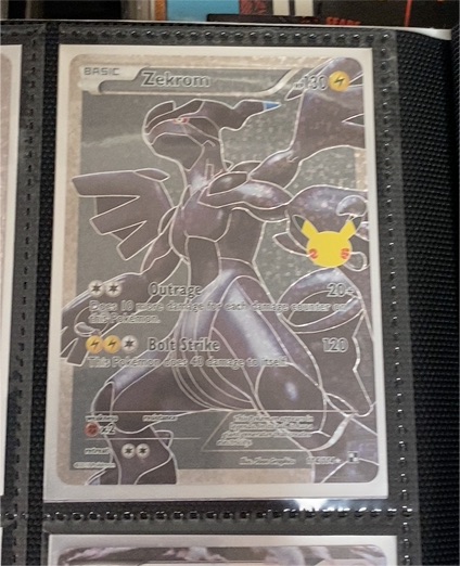 2021 Pokémon Celebrations Classic Collection #114 Zekrom — front