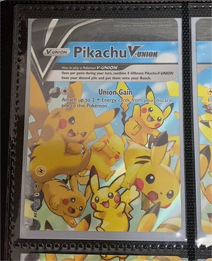 2021 Pokémon TCG SWSH139 Pikachu V-Union — front
