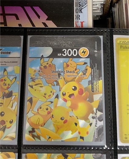2021 Pokémon Black Star Promo #SWSH140 Pikachu V-Union — front