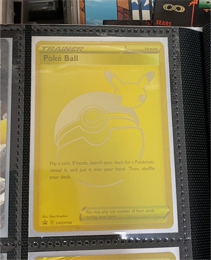 2021 Pokémon SWSH #146 Poke Ball — front