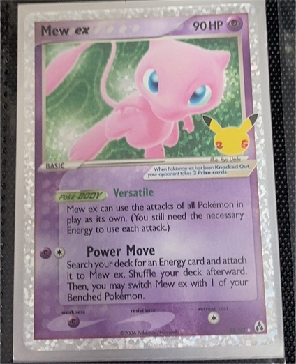2007 Pokémon #88 Mew ex — front