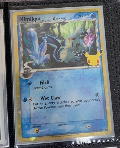 2021 Pokémon TCG SWSH136 Mimikyu (Delta Species) — front