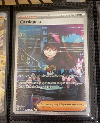 2024 Pokémon Shrouded Fable #094 Cassiopeia — front