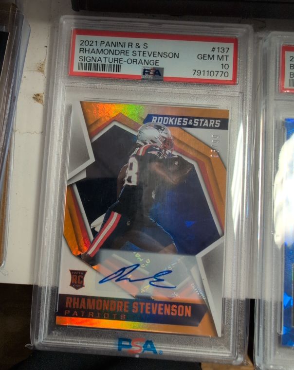 2021 Panini Rookies & Stars #137 Rhamondre Stevenson — front