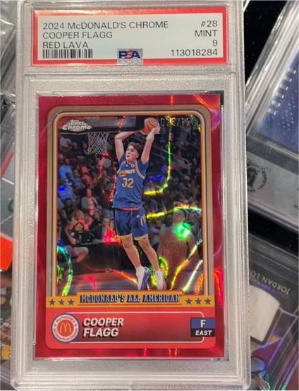 2024 Topps Chrome McDonald's #28 Cooper Flagg — front