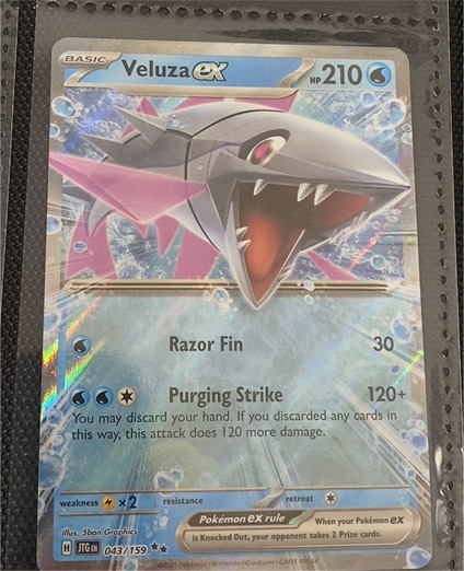 2020 Pokémon #043 Veluza ex — front